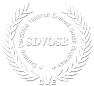 Service disabled veteran owned small business logo