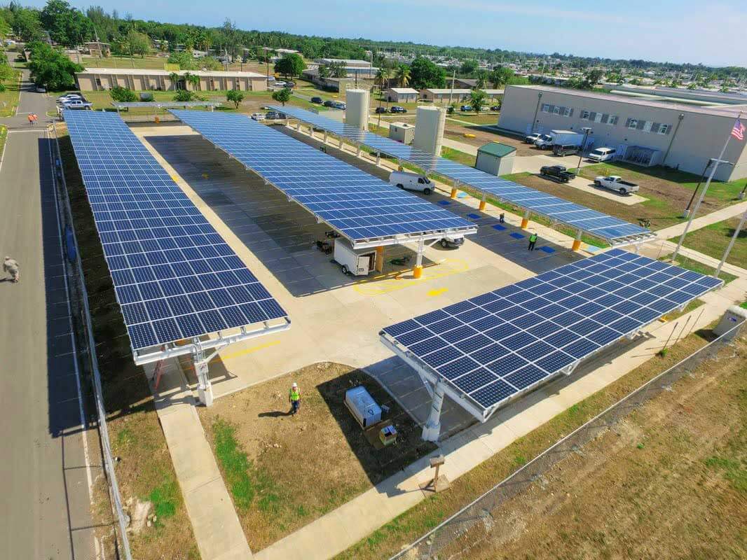 G. Fort Allen Puerto Rico 312 kW Parking Canopy