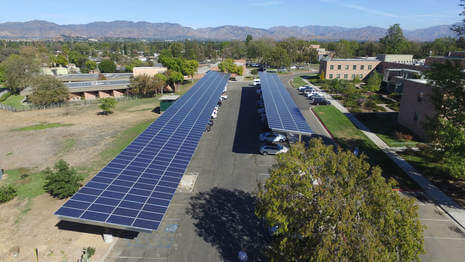 VA Sepulveda Ambulatory Care Center located - North Hills, CA - 150 kilowatt (kW) ground mounted solar energy system