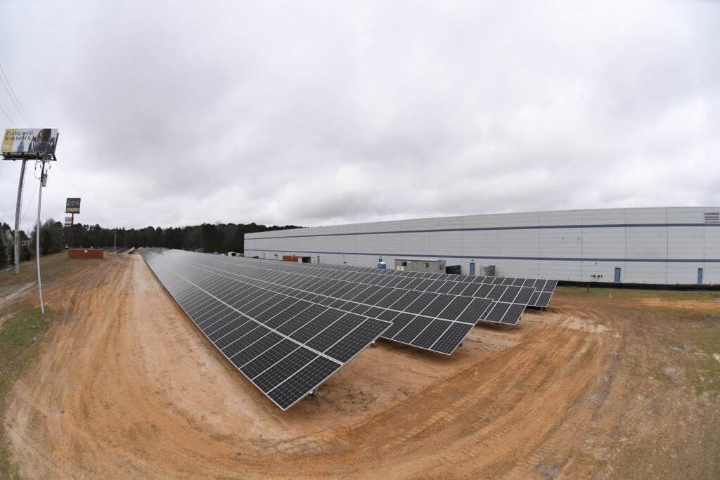 Otis Elevator Company Florence, SC, 1.22 MW DC Solar PV Array