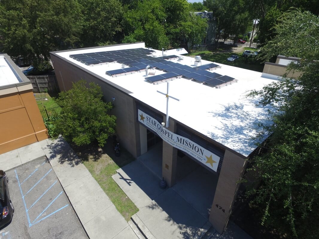 Z. Star Gospel Mission 17.3 kW Roof Mount