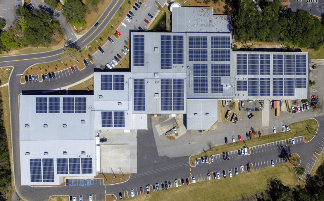 B. Hubner Manufacturing 918 kW Roof Mount