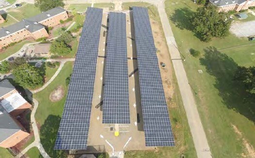 C. Charlie Vinson VAMC 854 kW Parking Canopy