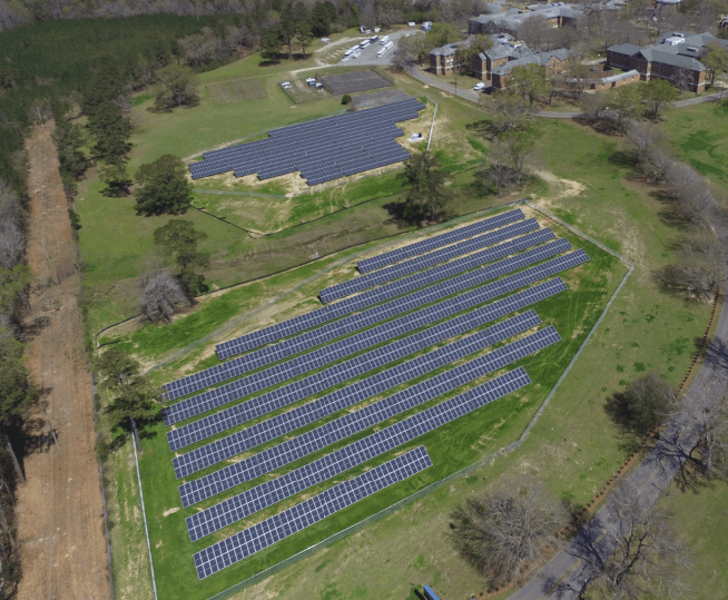 1,000+ KILOWATTS OF SOLAR PHOTOVOLTAICS NOW POWER TUSKEGEE VAMC